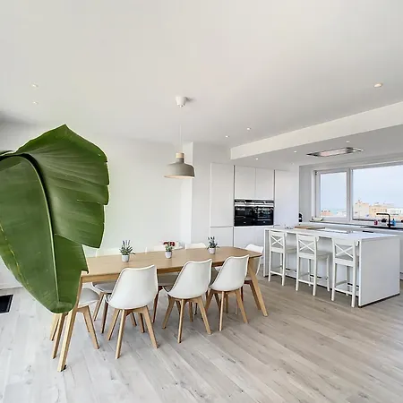 Duplex - Penthouse 'sabine' In Sint - Idesbald 아파트 코크시데