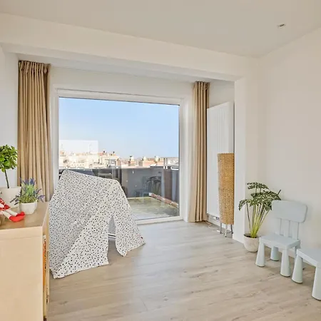 Duplex - Penthouse 'sabine' In Sint - Idesbald 아파트