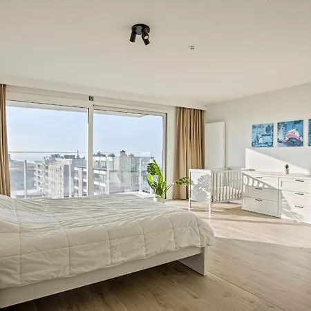아파트 Duplex - Penthouse 'sabine' In Sint - Idesbald *